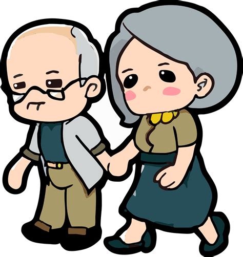 old people clipart free.